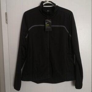 Nike New Women's Black Golf Shield Jacket - Size L
